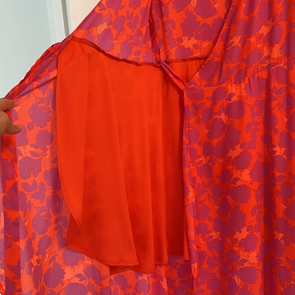 Nordstrom Bobeau Orna midi wrap dress - Picture 12 of 14